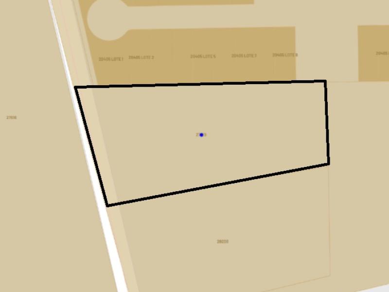 VENTA TERRENO A UN COSTADO ALTOZANO